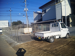 アイライクホーム茨城営業所 資材置き場