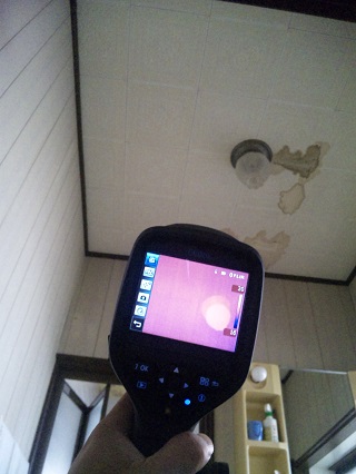 雨漏り赤外線診断